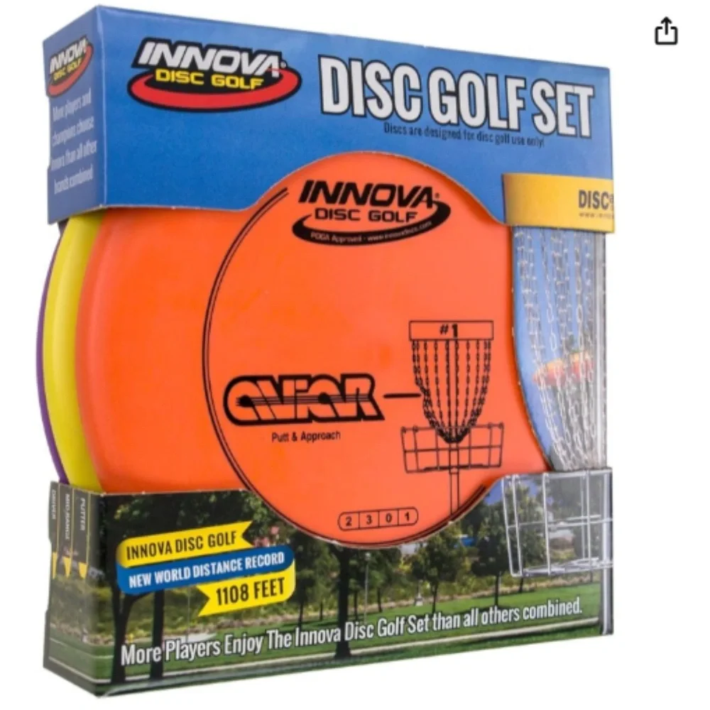 Innova Disc Golf Set – Driver, Mid-Range & Putter, Comfortable DX… - Picture 1 of 5